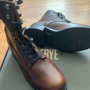 Frye Engineer Combat Boots